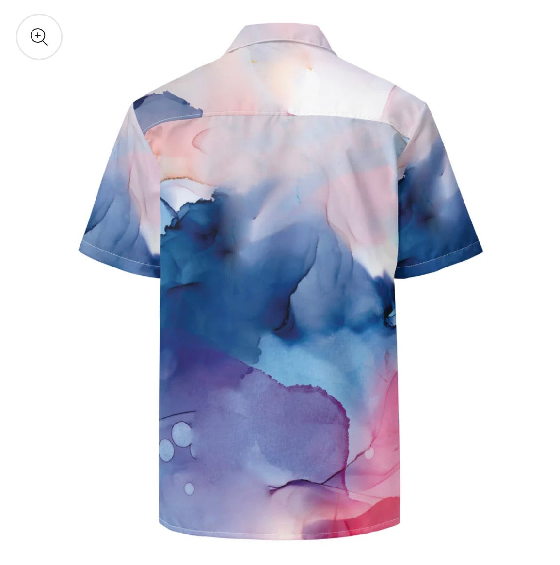 IAF Watercolors Unisex button shirt