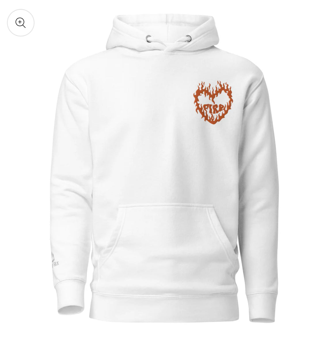 White Hoodie Unisex